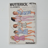 Butterick 4770 Girls' Jumpsuit & Dress Sewing Pattern - Size 12-14
