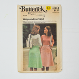 Butterick 4041 Wrap-and-Go Skirt Sewing Pattern - Size Medium