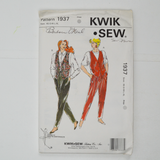 Kwik Sew 1937 Misses' Vests & Pants Sewing Pattern - Size XS-XL