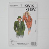 Kwik Sew 1572 Misses' Jackets Sewing Pattern - Size 6-12