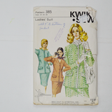 Kwik Sew 385 Ladies' Suit Sewing Pattern - Size 14-18