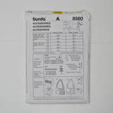 Burda 8560 Accessories Sewing Pattern
