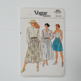 Vogue 9297 Misses' Skirt Sewing Pattern - Size 6-10