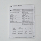 McCall's M7611 Tote Bags Sewing Pattern