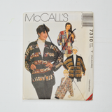 McCall's 7310 Misses' Lined Jackets Sewing Pattern - Size Y (XS-M)