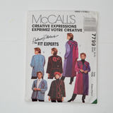 McCall's 7799 Misses' Lined or Unlined Jacket or Coat Sewing Pattern - Size Small