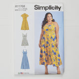 Simplicity R11768 Women's Dresses Sewing Pattern - Size W3 (30W-38W)