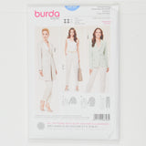 Burda 6898 Pant Suit Sewing Pattern - Size 8-20