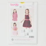 Burda 9427 Kids Dress Sewing Pattern - Size 2-7