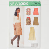 New Look 6079 Misses' Skirt Sewing Pattern - Size A (8-18)
