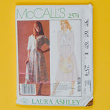 McCall's 2374 Laura Ashley Misses' Dress and Sash Sewing Pattern - Size C (10-14)