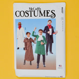 McCall's M8227 Girls' and Boys' Costume Coats with Mask Sewing Pattern - Size A (7-14)