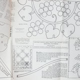 Cotton Queen/Mountain Mist Martha's Vineyard Appliqued Quilt Quilting Pattern