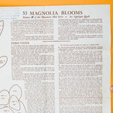 Cotton Queen/Mountain Mist Magnolia Blooms Appliqued Quilt Quilting Pattern