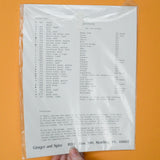 Ginger & Spice New England Sampler Cross Stitch Pattern