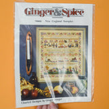 Ginger & Spice New England Sampler Cross Stitch Pattern