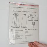 Chery Williams Lacy Daygown, Christening Dress, Bonnet & Slip Sewing Pattern