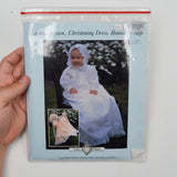Chery Williams Lacy Daygown, Christening Dress, Bonnet & Slip Sewing Pattern
