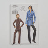 Vogue V8167 Misses' Jacket and Pants Sewing Pattern - Size GG (18-24)