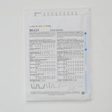 Butterick B6424 Misses' Poncho, Top and Skirt Sewing Pattern - Size A5 (6-14)