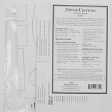 Indygo Junction IJ850 Zipper Critters Sewing Pattern