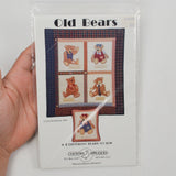 Country Appliques Old Bears Applique Sewing Pattern