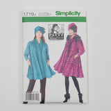 Simplicity 1719 Misses' Coat, Jacket and Hat Sewing Pattern - Size XXS-XL