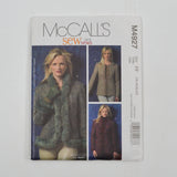McCall's M4927 Misses' Jacket Sewing Pattern - Size FF (16-22)