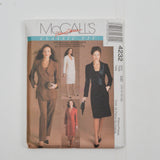 McCall's 4232 Misses' Dress, Pants and Skirt Sewing Pattern - Size DD (12-18)
