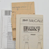 McCall's Sewing with Nancy 2641 Misses' Top and Skirt Sewing Pattern - Size Medium (12-14)