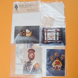 Mini Whims Folk Art Tole Painting + Sewing Patterns - Set of 4