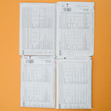 Simplicity Apron Sewing Patterns - Set of 4