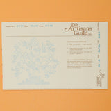 The Artisans Guild 0317 Iron-On Floral Embroidery Pattern - 10" x 10"