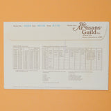 The Artisans Guild 0326 Iron-On Floral Embroidery Pattern - 10" x 10"