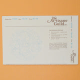 The Artisans Guild 0326 Iron-On Floral Embroidery Pattern - 10" x 10"