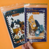 L.A. Designs Warm Up With Wheat Bag Puppies + Kittens Sewing Patterns