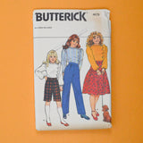 Butterick 4678 Girls' Blouse, Pants, Shorts & Skirt Sewing Pattern - All Sizes Included