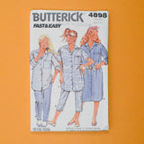 Butterick 4898 Girls' Dress, Shirt & Pants Sewing Pattern - Size 12-14