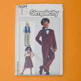 Simplicity 7004 Girls' Easy-to-Sew Pull-on Pants and Culottes, Lined Vest and Unlined Jacket Sewing Pattern - Size 12