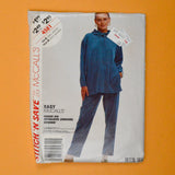 McCall's 4581 Misses' Top and Pants Sewing Pattern - Size A (S-M)