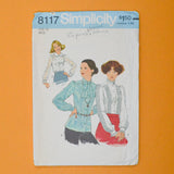 Simplicity 8117 Misses' Blouses Sewing Pattern - Size 12