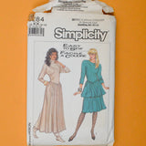 Simplicity 8284 Misses' Dresses in Two Lengths Sewing Pattern - Size KK (8-14)