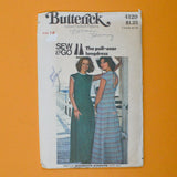 Butterick 4129 Pull-Over Long Dress Sewing Pattern - Size 14