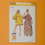 Simplicity 5628 Misses' and Women's Jiffy Caftan Sewing Pattern - One Size