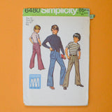 Simplicity 6480 Boy's Pants Sewing Pattern - Size 12