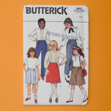 Butterick 6803 Girls' Shorts, Skirt, Culottes & Pants Sewing Pattern - Size 12