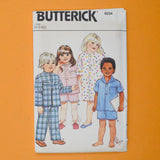 Butterick 6034 Children's Nightshirt, Top, Pants & Shorts Sewing Pattern - Size 5-6X