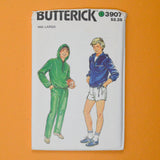 Butterick 3907 Boy's Jacket, Pants, Shorts & Monogram Transfer Sewing Pattern - Size Large