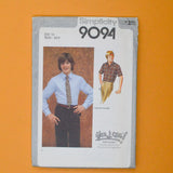Simplicity 9094 Teen Boys' Shirt Sewing Pattern - Size 14