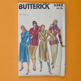Butterick 3362 Misses' Coat, Jacket & Belt Sewing Pattern - Size Small